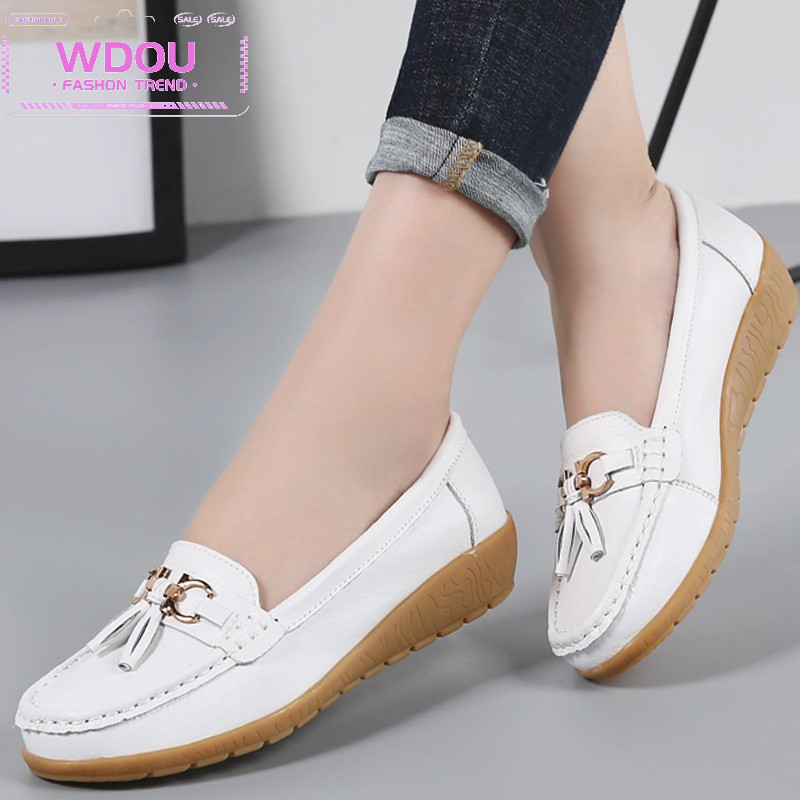 GPT Nữ Thời Trang Làm Việc Cho Nữ Giày Đế Bằng Giày Moccasin Giày Loafer