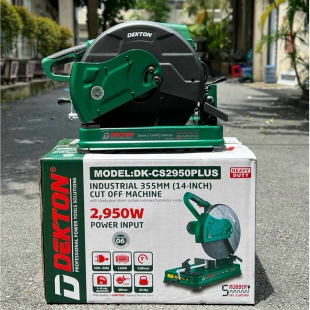 Máy Cắt Sắt Dekton DK-CS2950PLUS - Công Suất 2950W - Lưỡi 355mm