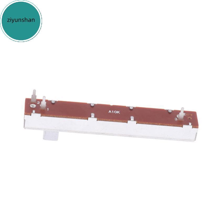 Ziyunshan 88mm Máy đo điện áp đơn 3 chân A10K B10K Máy đo điện áp trượt thẳng Máy trộn kênh đơn Fade