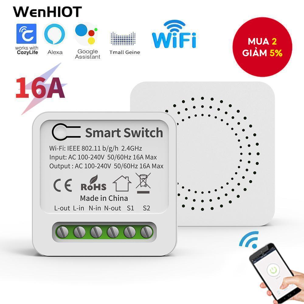 Công tắc hẹn giờ thông minh WiFi Bộ điều khiển không dây Ứng dụng CozyLife Alexa Google