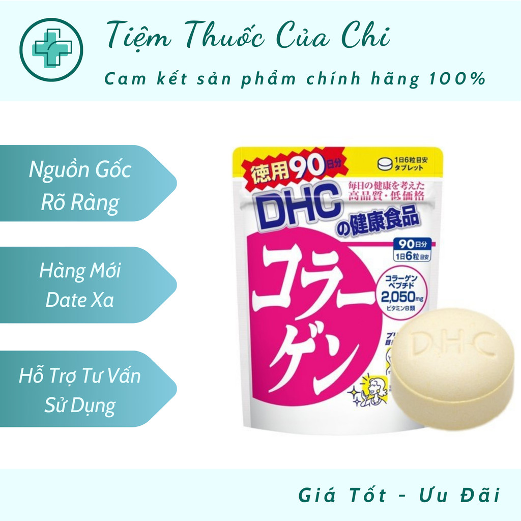 Thực Phẩm Bảo Vệ Sức Khỏe DHC Collagen (90 ngày)