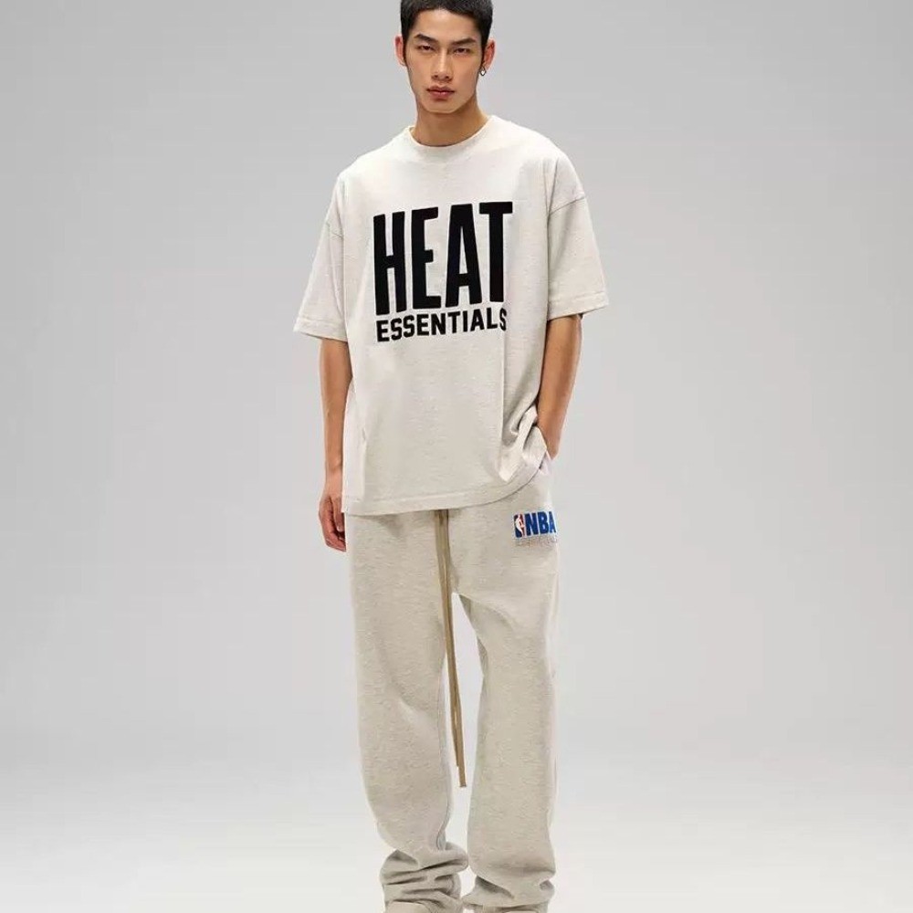 ESSE 2025 NBA All-Star Áo Thun Nam Nữ, Cổ Tròn Tay Ngắn