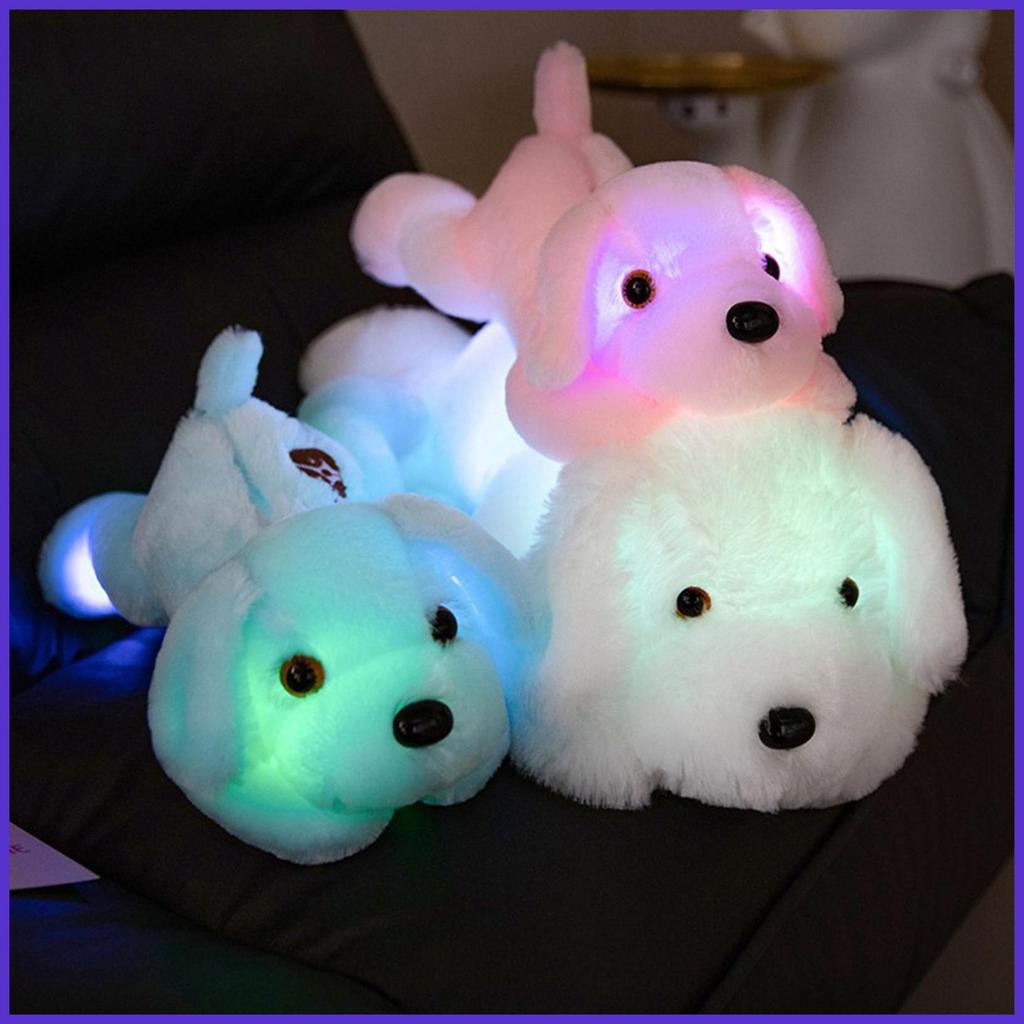 Light Up Puppy Plush Glowing Puppy Toy Light Up Puppy Thú nhồi bông Đèn ngủ ngủ ngủ Đồ chơi sang trọ