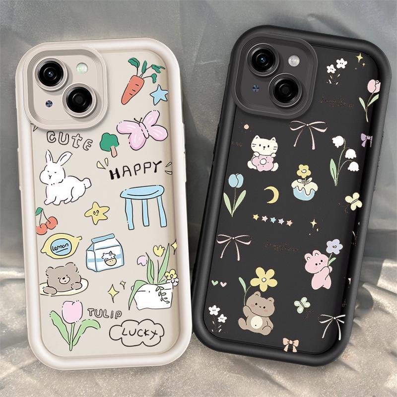 Vỏ Cho Tecno Spark GO 1 Tecno Spark GO 1S Tecno Spark GO 2025 POP 9 4G Hoạt Hình Dễ Thương Silicon T