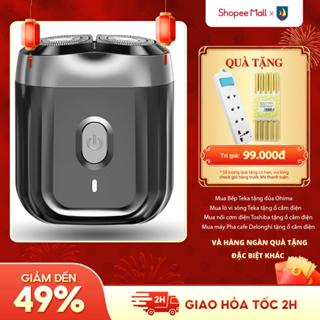  Máy cạo râu Enchen Mini 6 lưỡi dao kép mỏng chống nước IPX7 pin sử dụng đến 2 tháng - BH 6 tháng 
