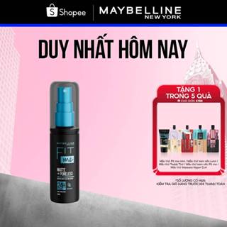  Xịt cố định lớp trang điểm FIT ME MATTE+PORELESS INSTANT MATTE SETTING SPRAY MAYBELLINE NEW YORK 