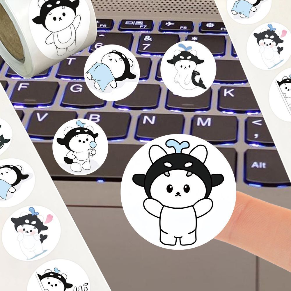 Bán Sản Phẩm Mới 2000 Miếng Dán polcasan Cuộn Dán Sansan Taynew GMM Búp Bê Sansan Dễ Thương Điện Tho