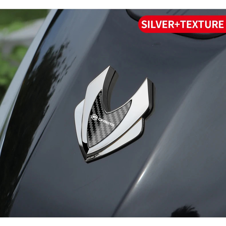 Kim Loại Trang Trí Logo Xe Máy Xe Máy Dán Cho CFMOTO CF650 650NK 400NK 250NK 400GT Xe Máy Miếng Dán 