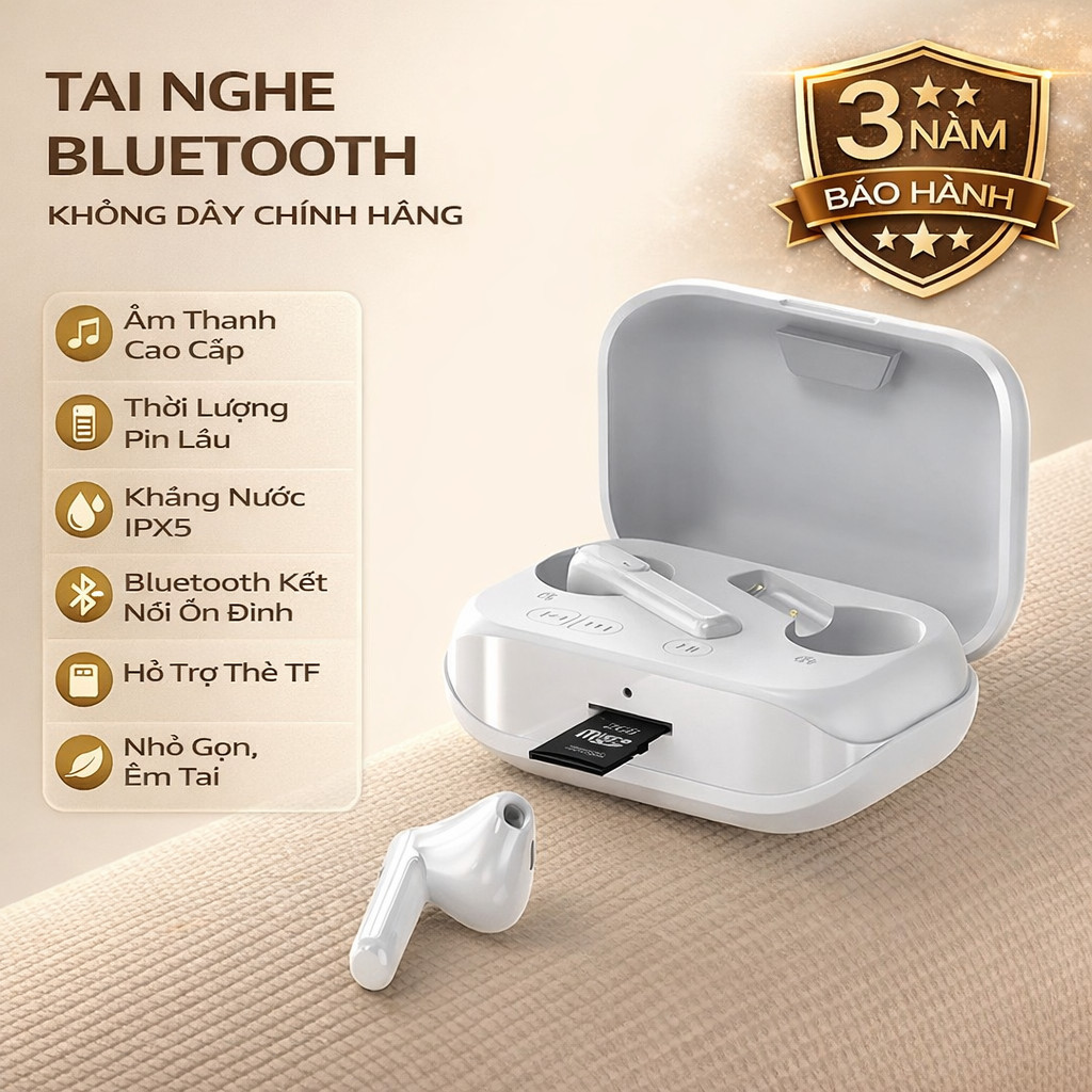 Tai nghe bluetooth tai nghe bluetooth không dây tai nghe bluetooth mini tai nghe bluetooth bass mạnh