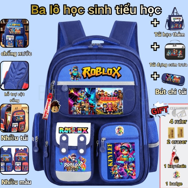 roblox balo đi học balo đi học nữ balo học sinh cấp 2 balo bé trai balo trẻ em balo chống gù cho bé 