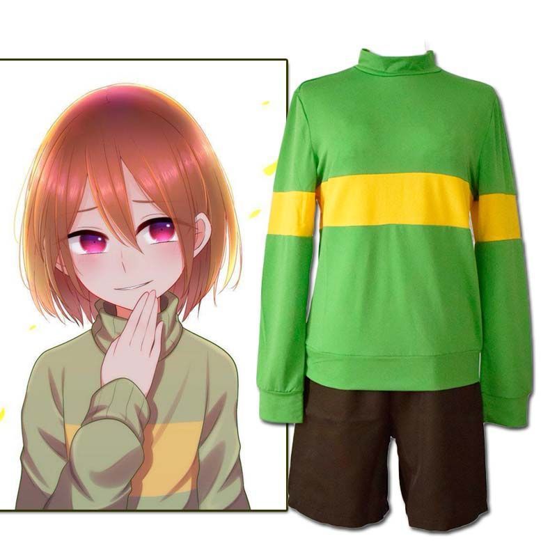 Trang phục cosplay Undertale dành cho nữ - Character Frisk và Chara