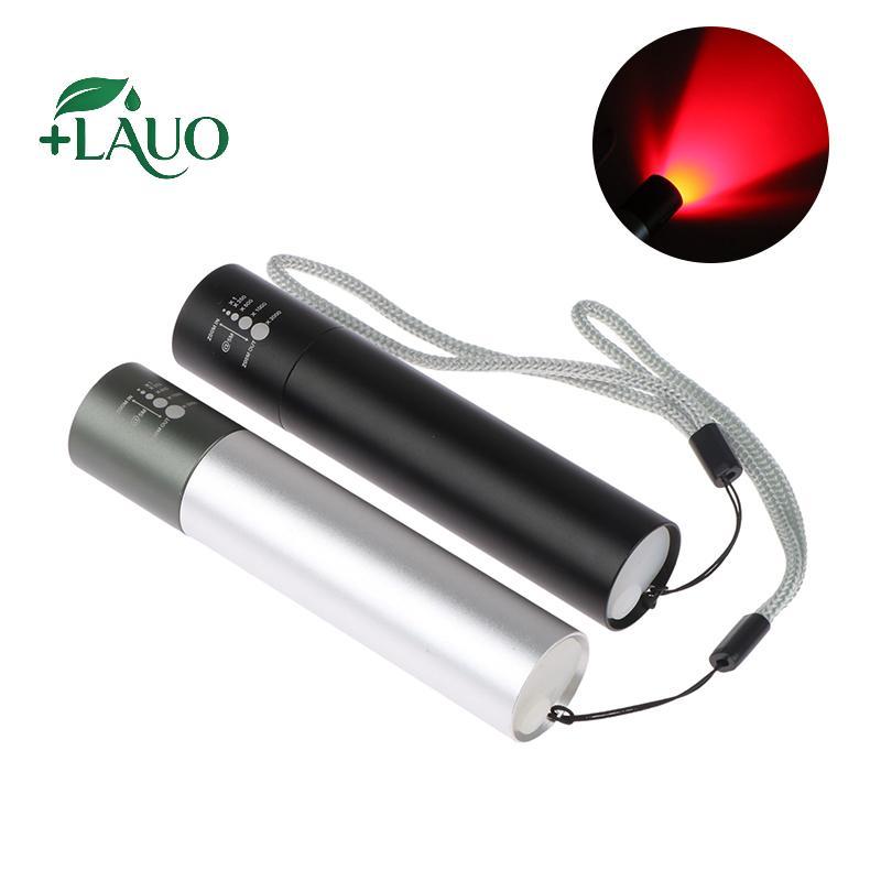 Springevenstar Đèn LED hồng ngoại 850nm cầm tay, 660nm đỏ trị liệu, sạc USB