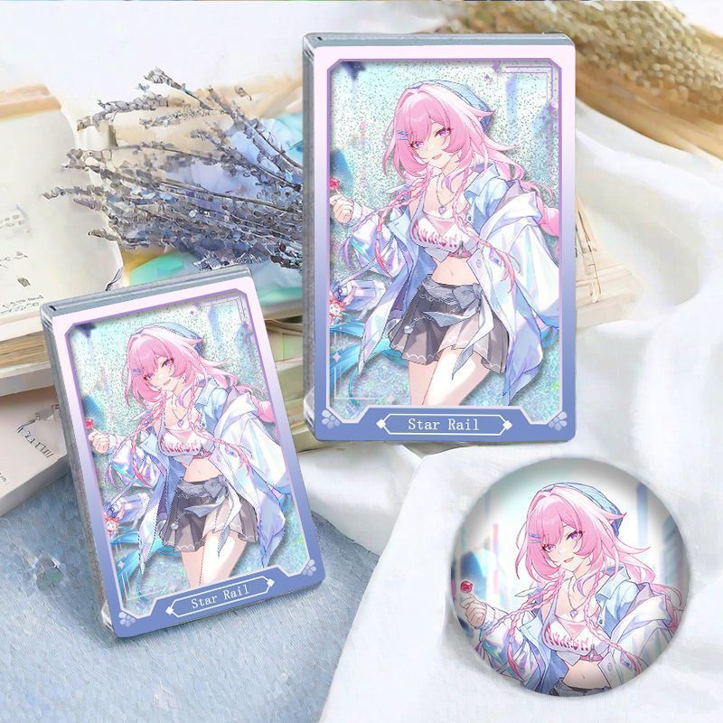 Honkai: Star Rail / Cyrene / Cyrene Long lanh Thẻ Gạch Huy hiệu Hàng hóa Thẻ đứng Thẻ Acrylic Trang 