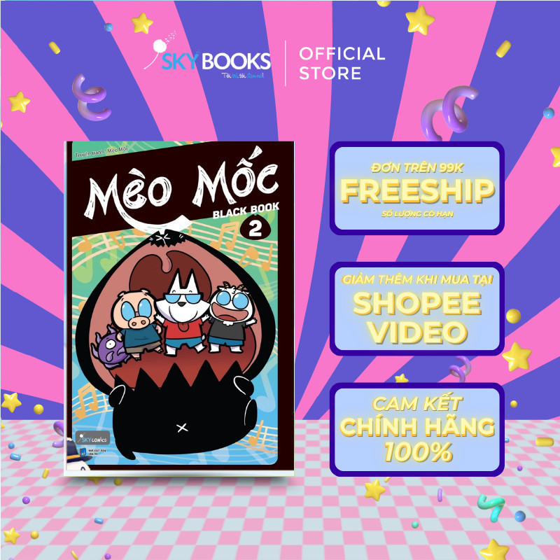 Sách - Mèo Mốc Black Book – tập 2