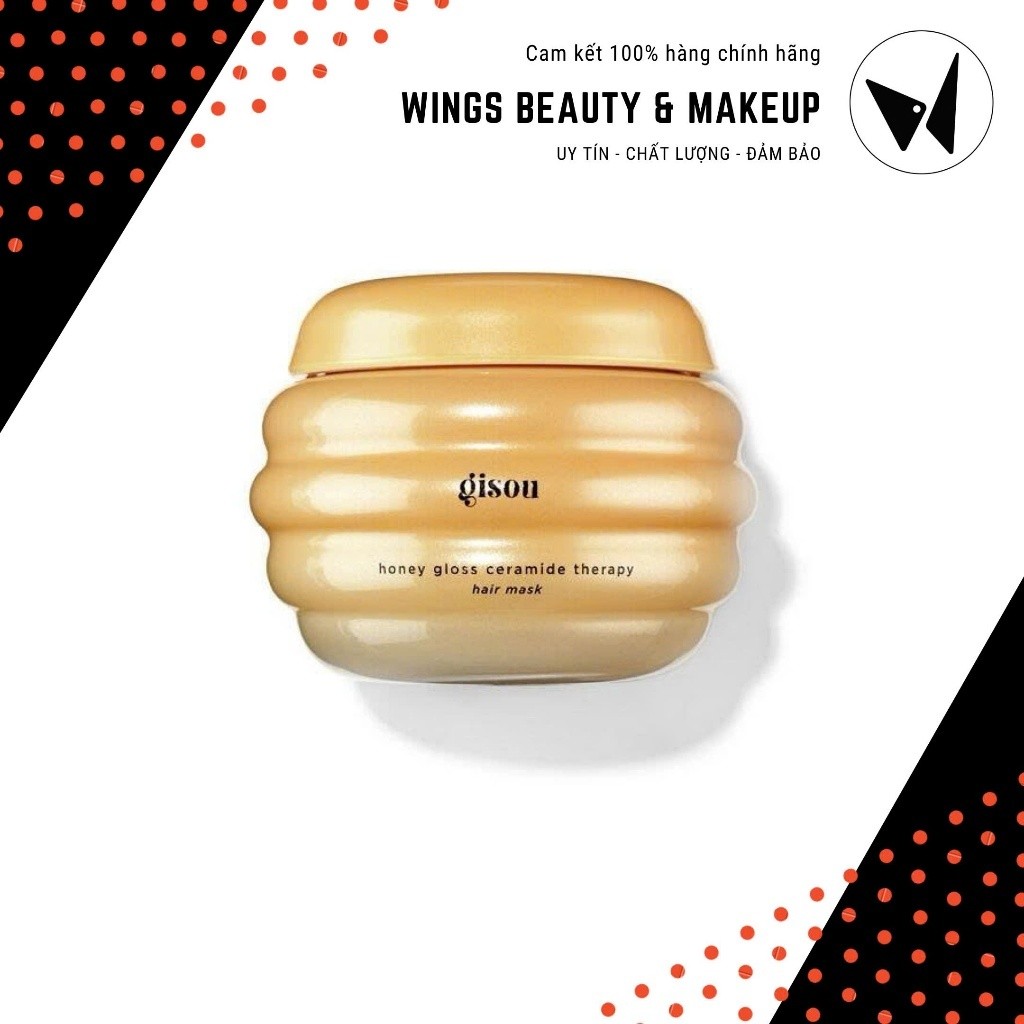 GISOU - Mặt Nạ Tóc Honey Gloss Ceramide Therapy Hair Mask 30ml chính hãng