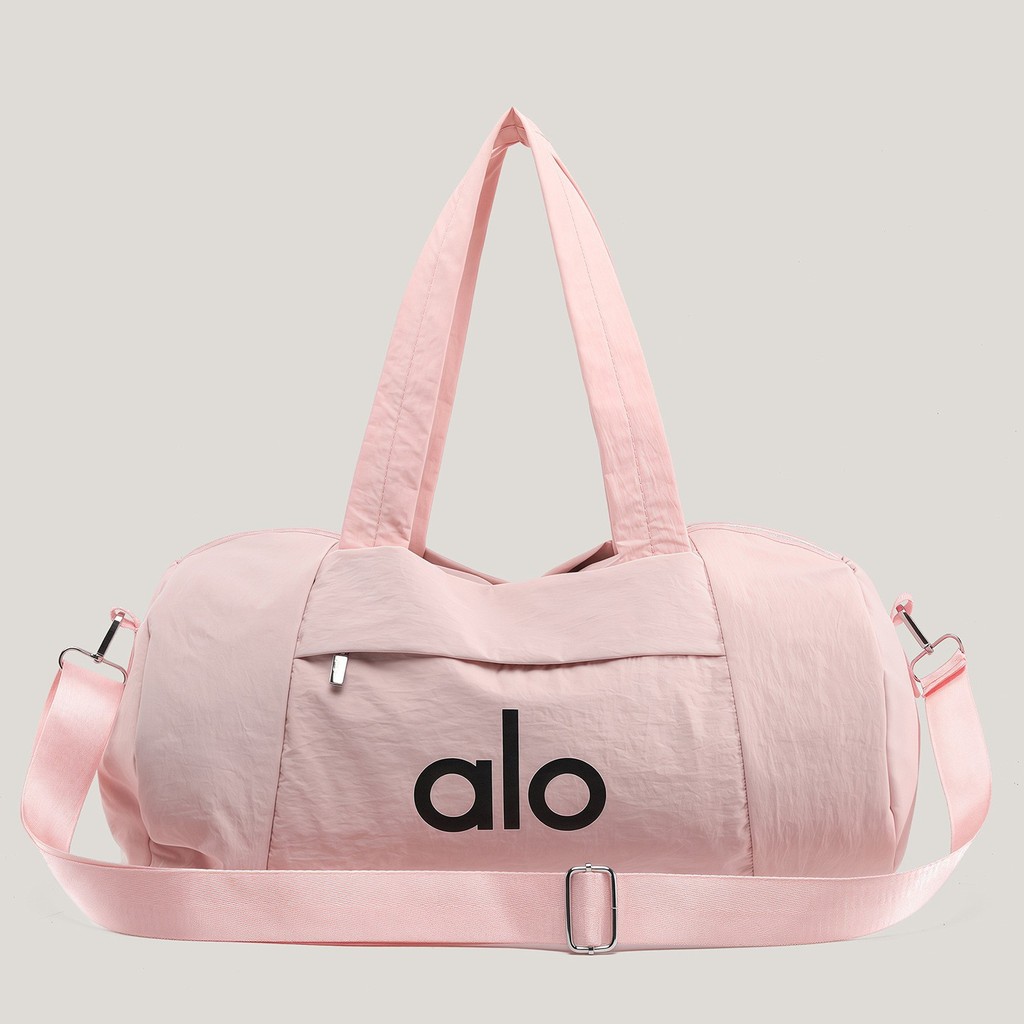 alo Lightweight yoga bag, handbag, travel bag, commuter bag, large-capacity simple fabric bag, gym b