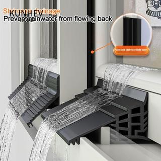 Dải tự dính KUNHEV cho cửa sổ, Thanh chặn nước cửa sổ 1m chống nước, Dải thời tiết gia đình chống gió bền cho cửa sổ kính trượt ban công