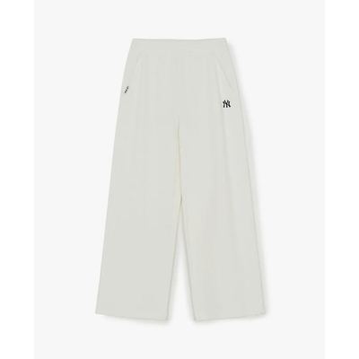 MLB - Quần dài nữ ống rộng lưng thun Basic_3FPTB0561-50IVS