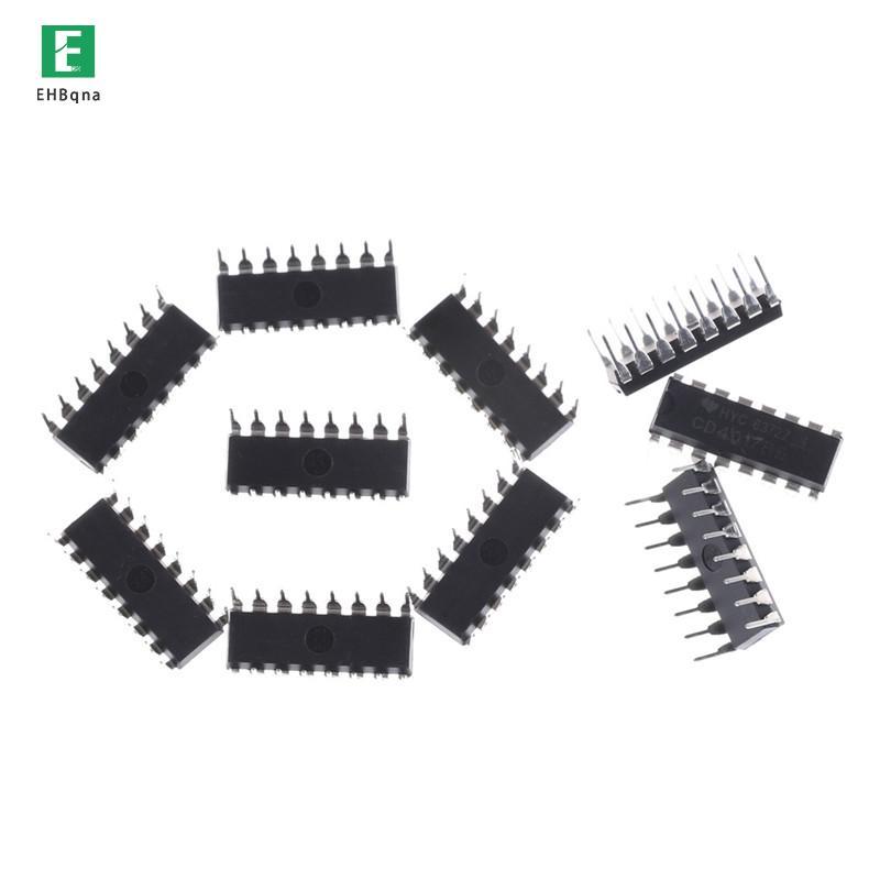 [EHB-t] 10 CÁI CD4017BE 4017 CD4017 IC chia bộ đếm thập kỷ mới