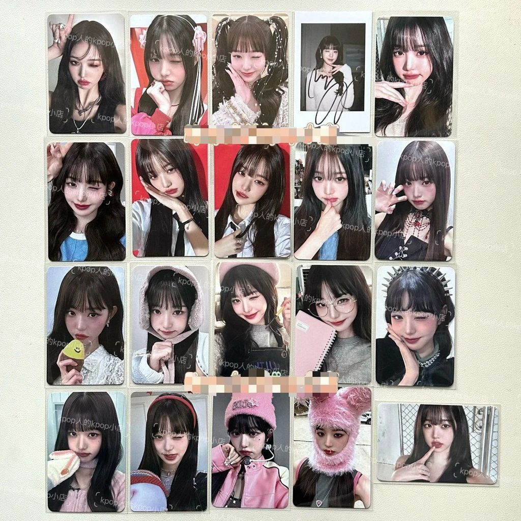 ive Wonyoung bonus card, official genuine card