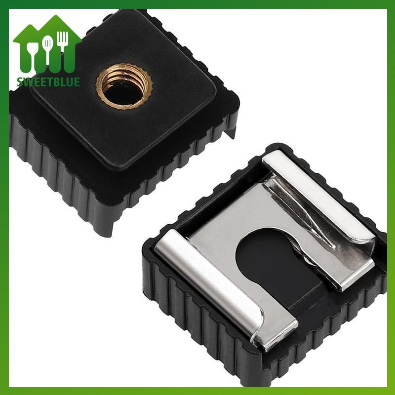 SWEET Hot Shoe Adapter Gắn vào 1 / 4 Vít Thread Cho Flash Tripod Studio Phụ Kiện n