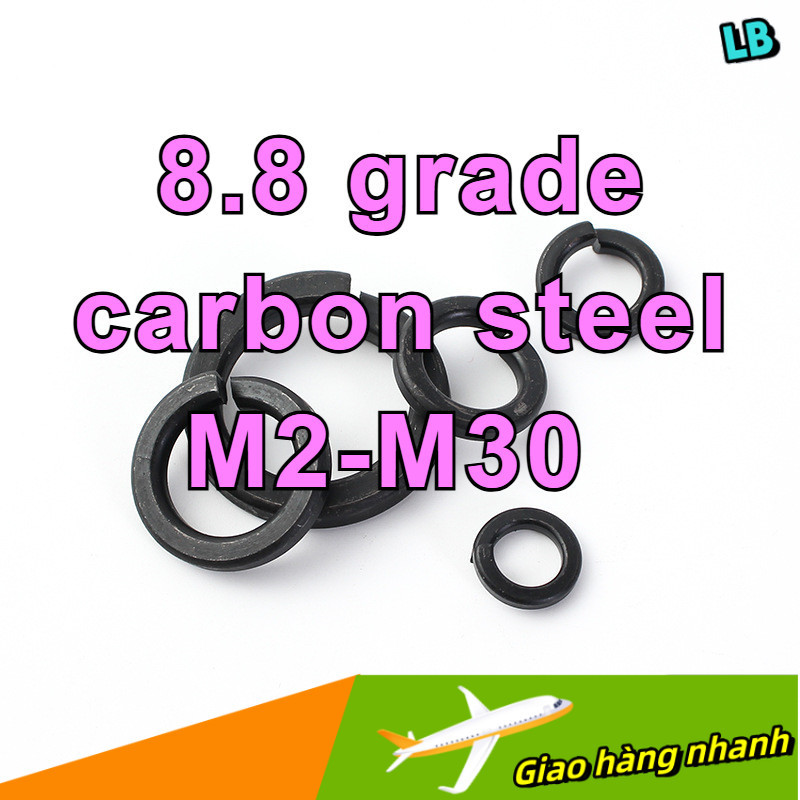 Vòng Đệm Vênh - Long Đền Vênh 8.8-Grade, Máy giặt lò xo đen Vòng Đệm Vênh - Long Đền Vênh Long Đền V