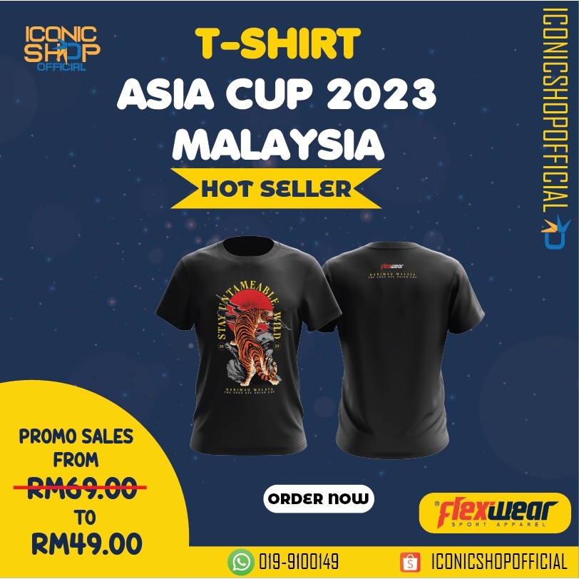 Asia Here We Come X Flexiwear Asian Cup Harimau Malaya 2023 Edition