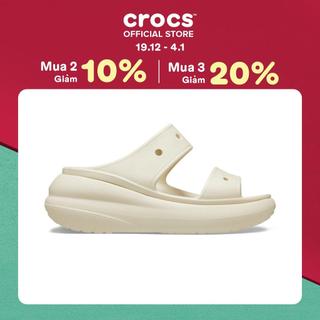  Dép Xăng Đan Unisex Crocs Classic Crush - Bone 