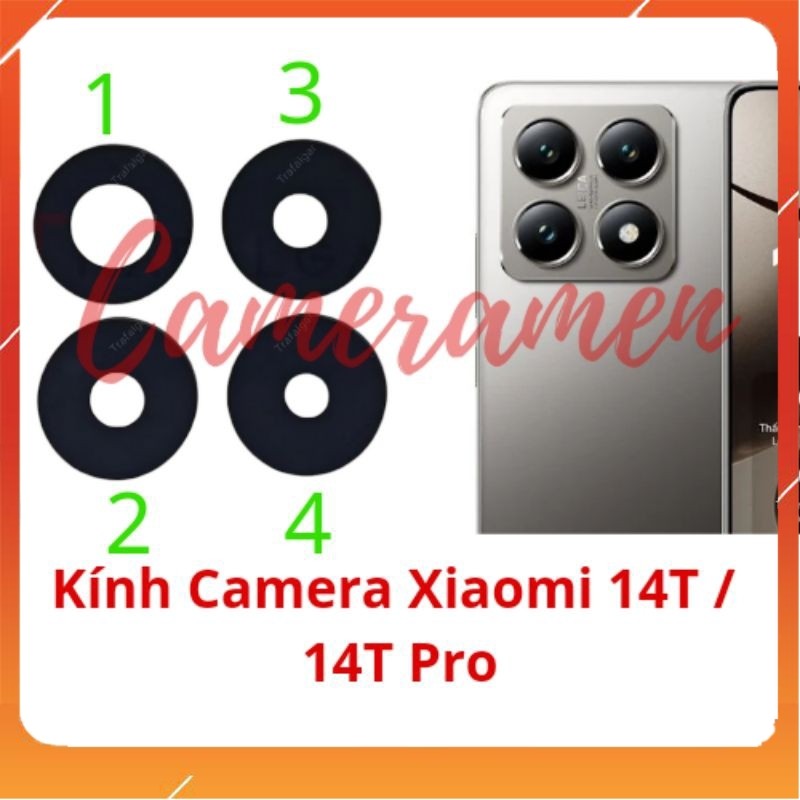 Kính Camera Xiaomi 14T / 14T Pro ( Có Sẵn )
