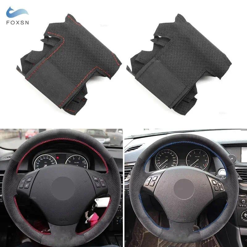 Kiểu Dáng Xe Vô Lăng Bao Viền Da Lộn Cho Xe BMW 3 Series E90 Sedan E91 Lưu Diễn 2005- 2011 X1 E84 20