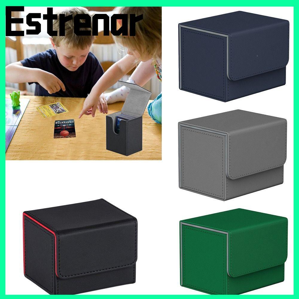 ESTRENAR Game MTG Trading Card Holder, Organizer PU Deck Box, Box Box Box Box Storage Protectors Car