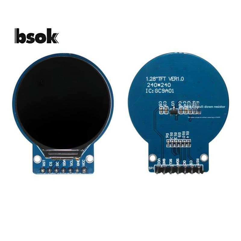 Màn hình LCD TFT tròn Trailblazer 1.28 ", 240x240, GC9A01 SPI cho Arduino Mới