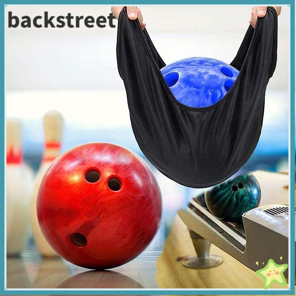 Túi vệ sinh bóng bowling BACKSTRETDV, Phụ kiện bowling Túi đựng bowling màu đen, Túi đựng sợi nhỏ si