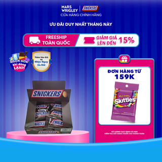  Hộp Kẹo Socola Snickers 240g  12 thanh x 20g  