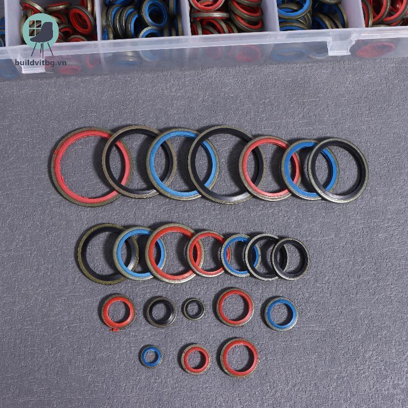 Bộ đệm kín dầu Bg 100 / 245 chiếc Bộ đệm kín M6 M8 M10 M12 M14 M16 M18 M20 M22 M24 M27 M30 vitbg