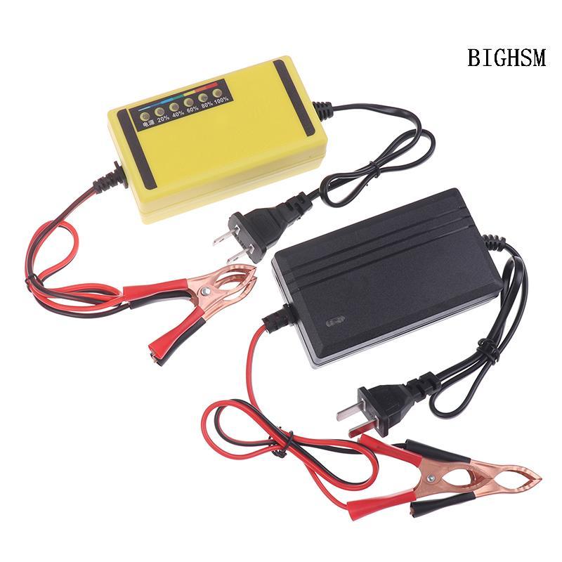 BIGHSM 12V 4AH-20AH Sạc 220V Điện Puls Sửa Chữa Sạc Ướt Khô Chì Axit Pin Màn Hình LED Moto Xe Tải Sạ