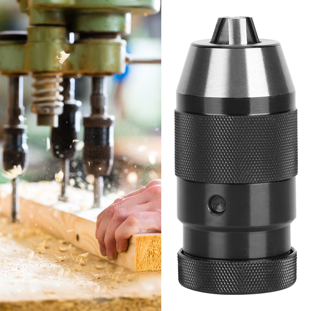 Máy khoan Chuck Máy khoan siêu nặng Phụ kiện thiết bị công nghiệp JT33 13mm