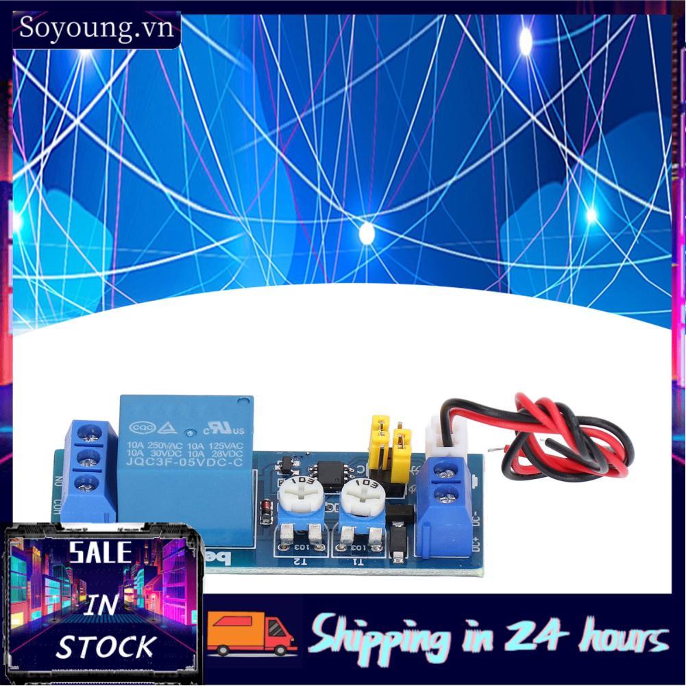 Soyoung Rơ-le AUNMAS Bảng trễ thời gian có thể điều chỉnh Đạp xe vô hạn Chế độ hẹn giờ đơn để điều k