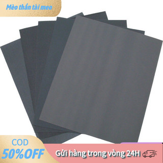【tài】Giấy Nhám Mịn P240 - P10000 - Đánh Bóng Gỗ, Nhựa, Kim Loại - Dùng Ướt & Khô