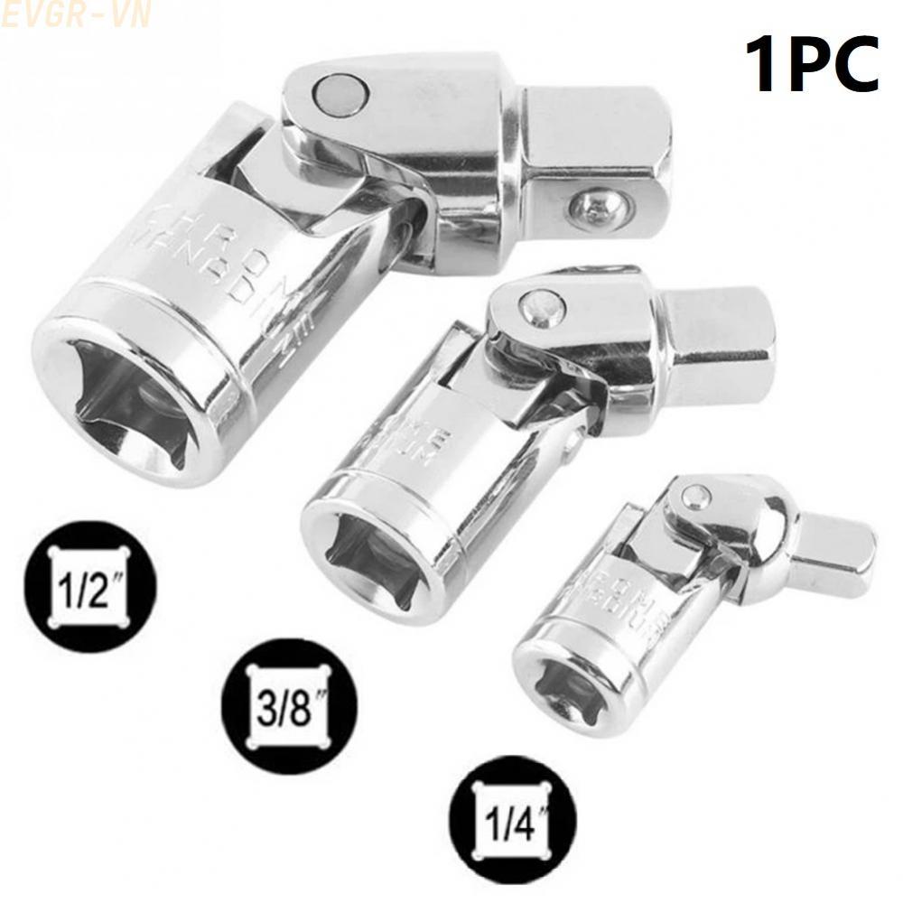 <Evergreen>Ratchet Extension Bar Joint Socket Set Swivel Chrome Vanadium Steel Adapter