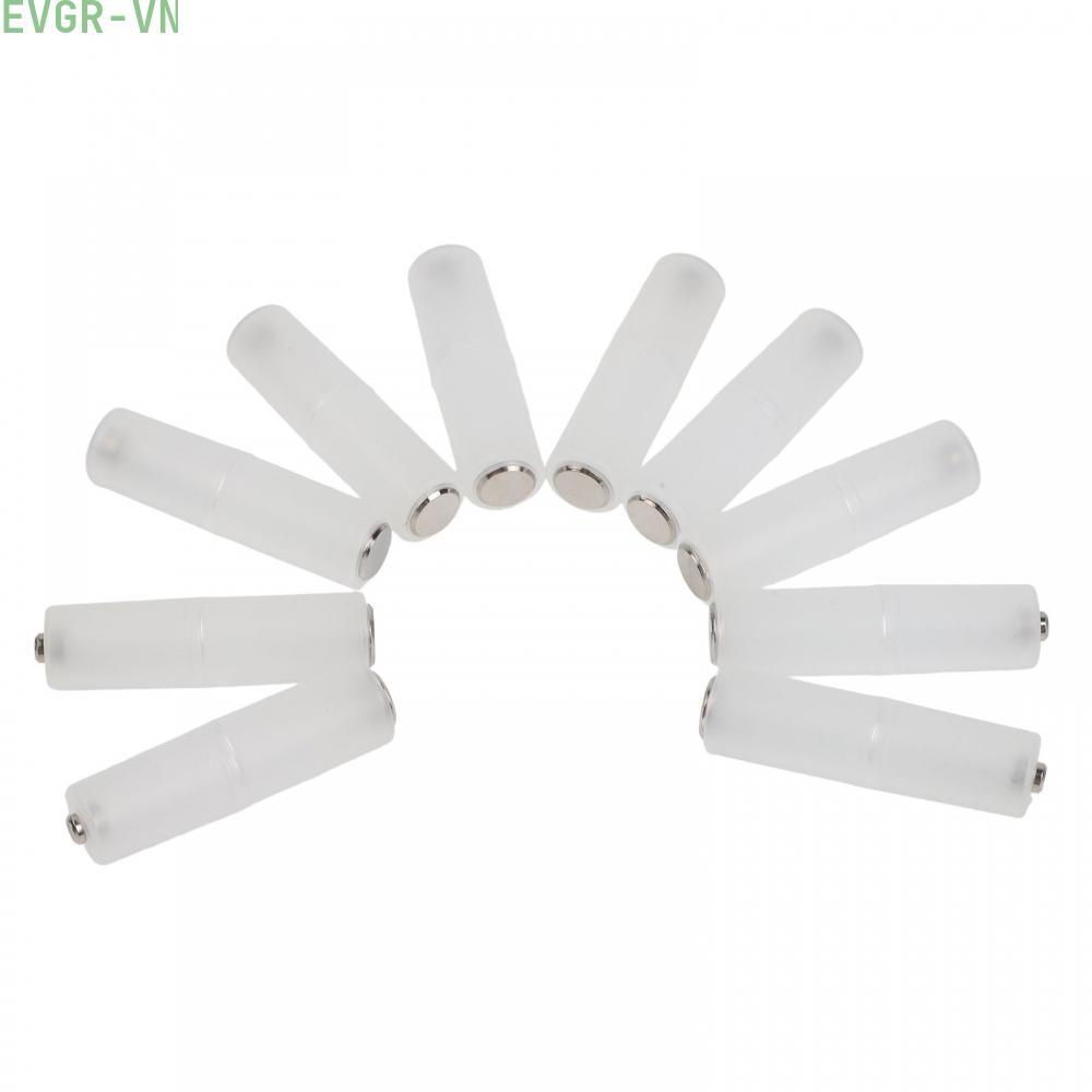 <Evergreen>10 AAA To AA  Battery Converter Batteries Holder Case Switcher Tool New