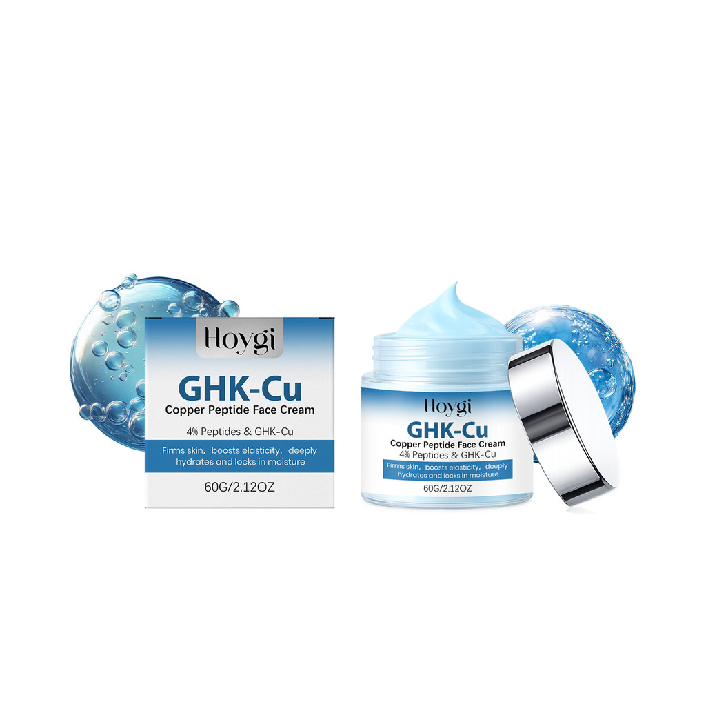Kem dưỡng da mặt Hoygi GHK-Cu Copper Peptide, 4% Peptide & GHK-Cu Kem dưỡng ẩm chống lão hóa, Da săn