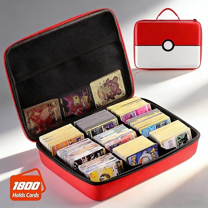 PTCG Master Ball Card Box Deluxe 300 + Hộp lưu trữ Trò chơi King Card Board Game King Card Box