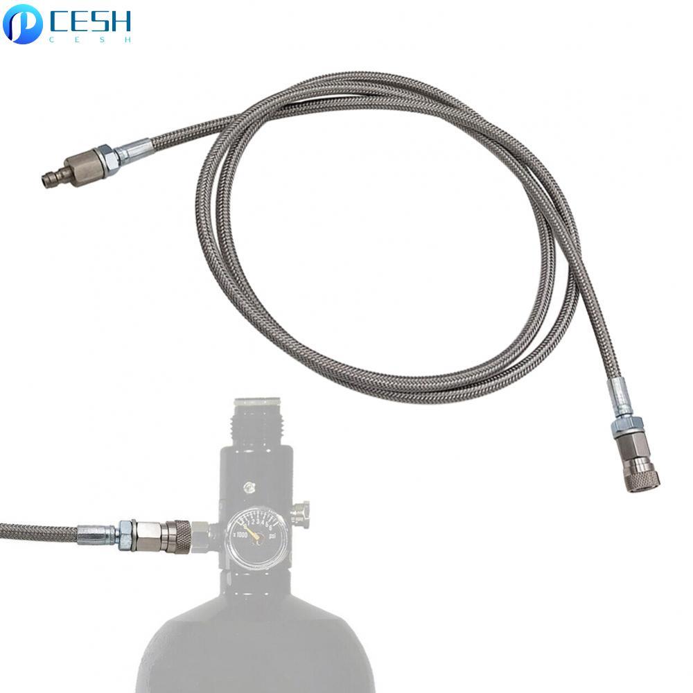 Ống lạm phát 4500 PSI 60 '' Hệ thống sạc đa năng bằng thép không gỉ