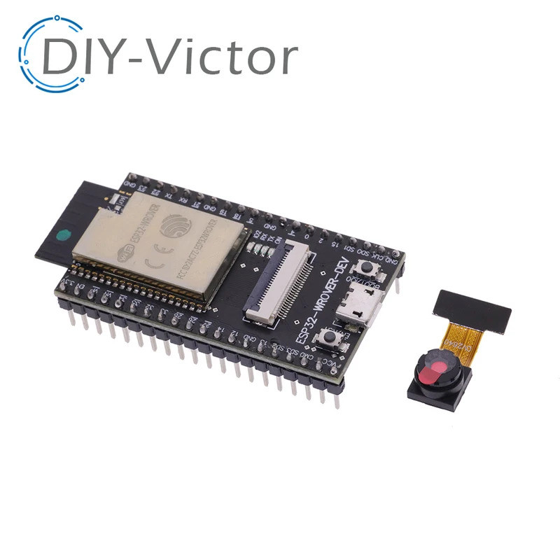 Bảng phát triển CAM ESP32 ESP32-WOV-DEV CH340C Mô-đun Wifi với mô-đun Camera OV2640 ESP32-CAM ESP32-