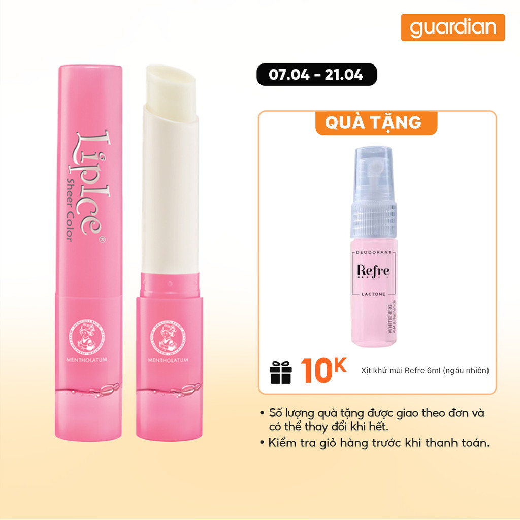 Son Dưỡng Lipice Sheer Color Honey Hương Táo 2,4Gr