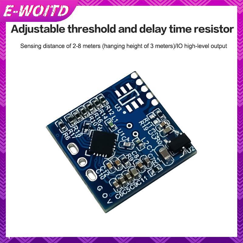 E-WOITD 1 / 3 / 5 Cái LD1020 10G Mô-đun Radar cảm ứng vi sóng Thông minh Cảm biến nhận thức của con 