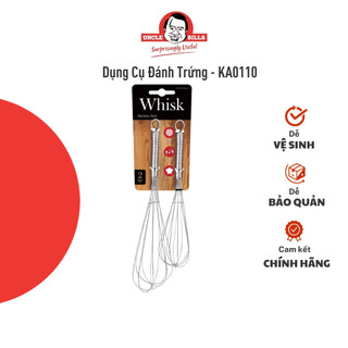 Dụng cụ đánh trứng dài 26 cm/20 cm uncle bills ka0110