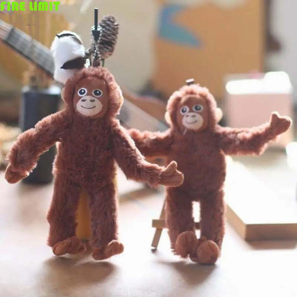 FIRE LIMIT Phim hoạt hình Gorilla Plush Toy, Phim hoạt hình Gorilla Plush Chipanzees Mặt dây chuyền 
