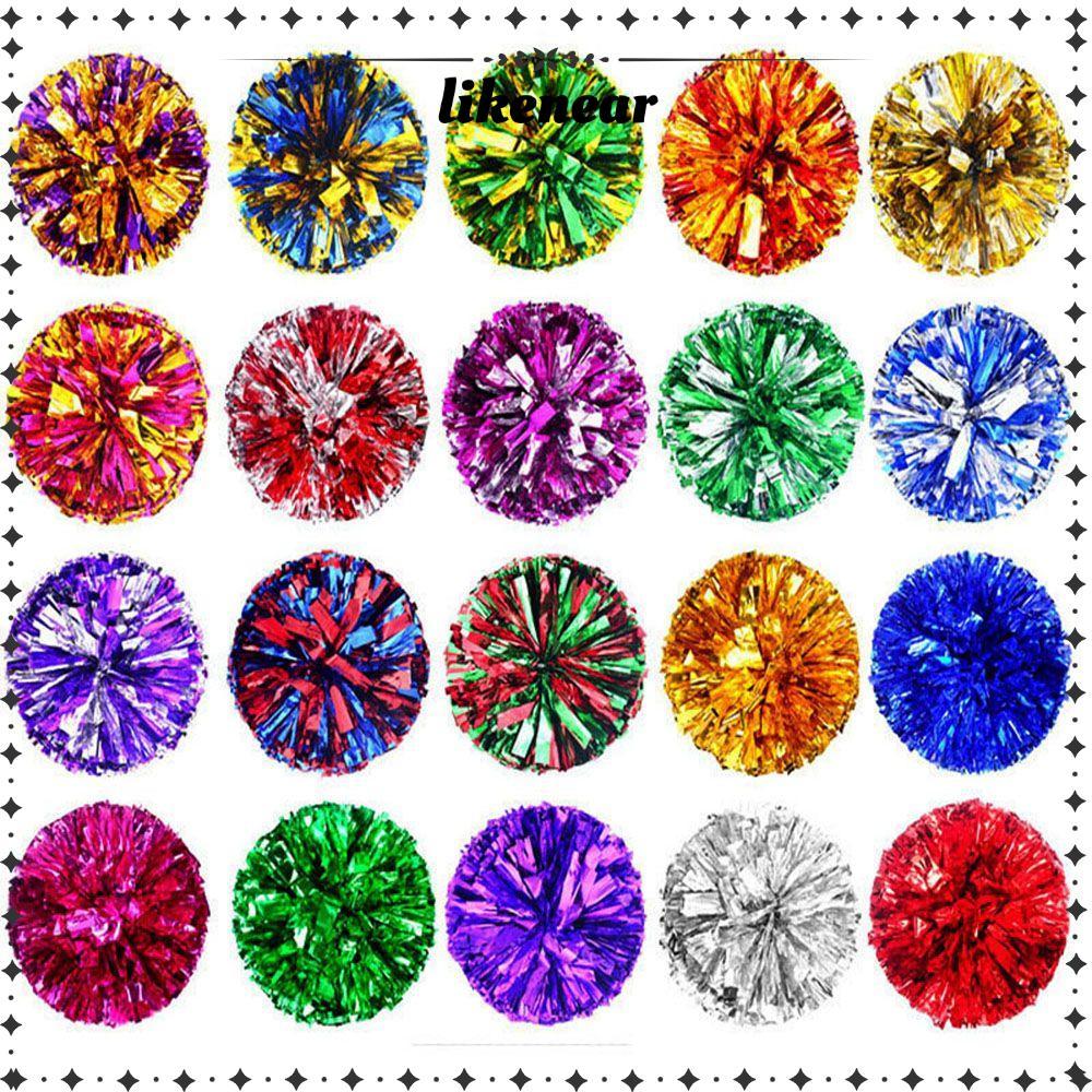 LIKENEAR Cheerleader Pom Poms Buổi hòa nhạc Cuộc thi Hoa Fancy Club Đồ dùng thể thao